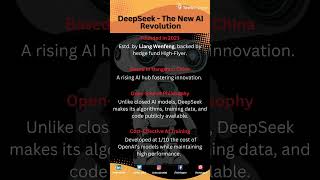 DeepSeek - The new AI revolution | DeepSeek is BETTER than ChatGPT ?  | AI | Artificial Intelligence