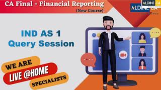 #CAFinal #FR    #INDAS1    Query Session #CAParveenSharma #nov23exam