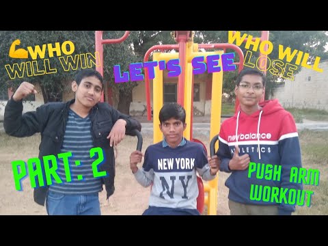 Push Arm Workout Challenge||Part-2||AKR Vlogs||