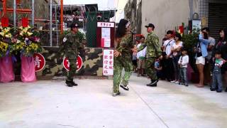 ㄧ七二營本部連軍事主題餐廳開幕表演活動