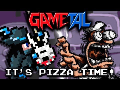 It's Pizza Time! (Pizza Tower) - GaMetal Remix