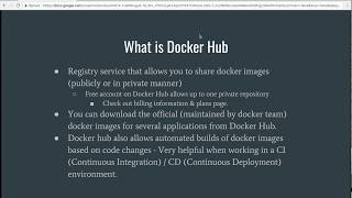 Docker Hub, Official Docker Images and Automated Builds on Docker Hub