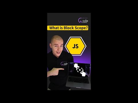 What is Block Scope? Easy Explanation for JavaScript Beginners! #shorts