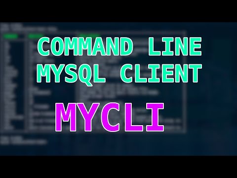 MYCLI - A command line interface for MYSQL