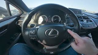 How to Find Oil Temperature in LEXUS NX200t ( 2014 - 2017 )