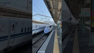 【500系こだま退避】#500系 #500系新幹線 #こだま #山陽新幹線 #新幹線 #鉄道 #のぞみ #n700s #jr西日本