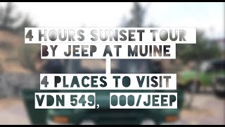 【ATTV 小资女旅游记EP.5】 MuiNe Sunset (Fairy Stream+Fishing V.+White&Yellow Sand Dune) Vblog by Athena