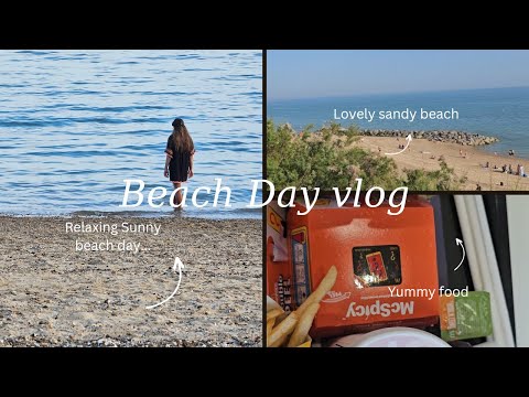 A Day at London Beach🏝⛱️ with family, #beach #vlog39