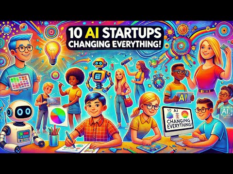 10 AI Startups Changing the Game!  #FutureTech #Innovation #AIforKids #TechForGood