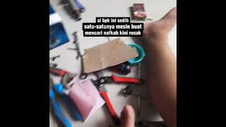 bapak sedih mesinnya buat kerja rusak #carpenter #designinterior #kitchenset #tukangkayu #boothouse