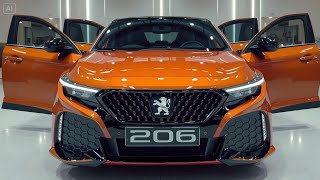 "2026 Peugeot 206 Is Back – The Iconic Hatch Reimagined for a New Generation!"