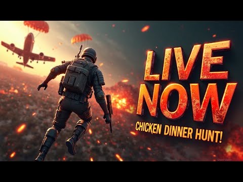 🔴 Chicken Dinner Hunt Begins! | PUBG Live 🔥