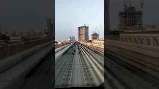 Dubai Metro Train Dubai #beautiful #ofwdubai #ofwlife #dubaimetro