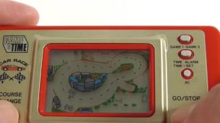 17678 Harada Kikaku LCD Game "Game & Time" Car Race