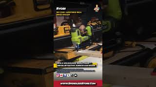Power Tool Demo : Ryobi 18V ONE+ AIRSTRIKE 18GA BRAD NAILER