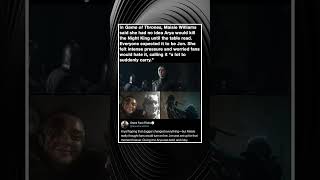 In Game of Thrones, Maisie Williams said she had no idea Arya would kill the Night King until the