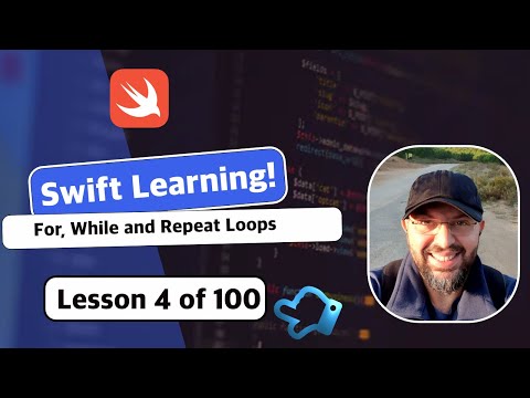 Swift Learning 4 of 100 For, While and Repeat Loops #appdevelopment, #iOSDev, #xcode, #learnswift