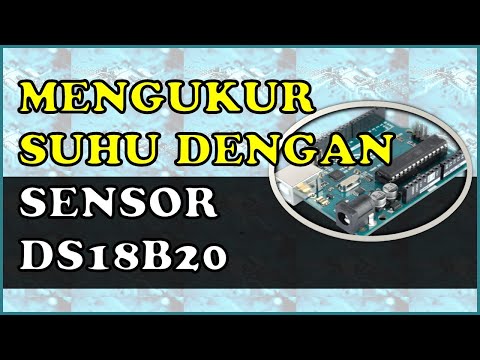 MENGUKUR SUHU DENGAN SENSOR DS18B20