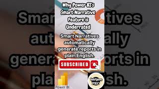 📝 Power BI’s Smart Narratives: The Secret Weapon! 🚀