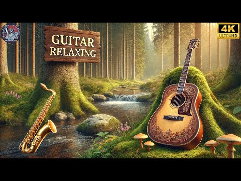 Soft Instrumental Music - OVERCOME FEAR I Classic Guitar Style And Scenes 4K Of The American Country