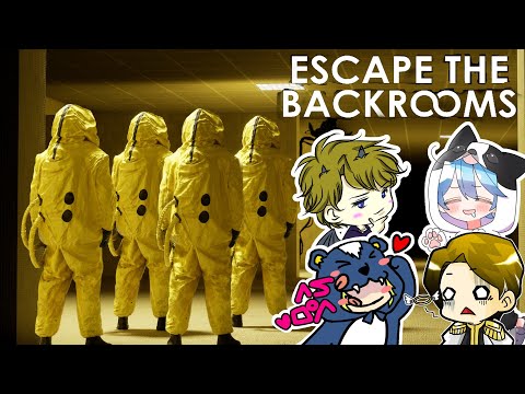 【Escape the Backrooms】無限に続く迷路を踏破せよ！！ #escapethebackrooms #backrooms #ホラーゲーム