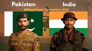 Pakistan vs India Military Power Camparison 2025 | Military Power 2025 Country Camparison #001
