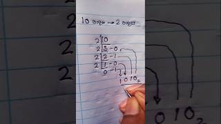 How to Convert Decimal Numbers to Binary | Easy Math Tutorial for Beginners #decimals #binery
