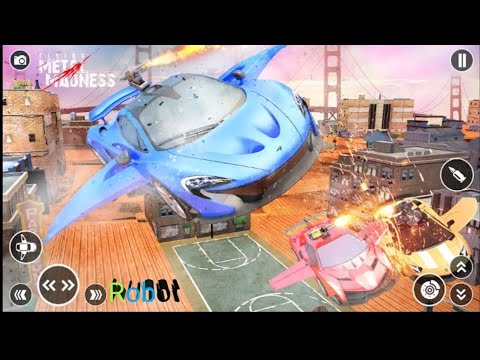 Optimus Prime Multiple Transformations Jet Robot Car Game 2023 Android game video