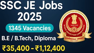 SSE JE 2025 Notification -Apply Now in Telugu