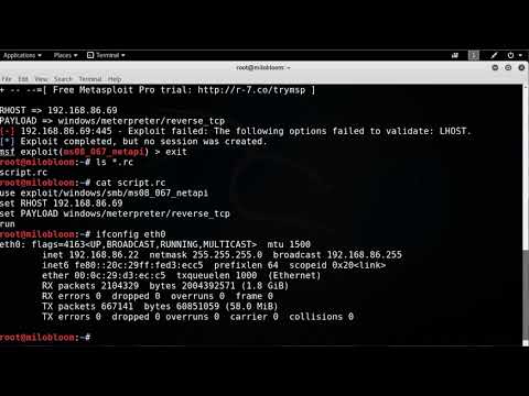 HACKING WITH METASPLOIT