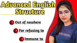 English Sentence Formula || Advanced English Structure ||#improve_myself ||