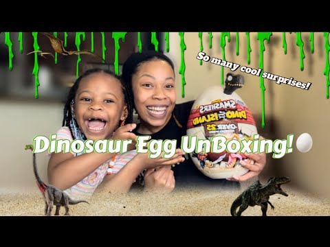 Dinosaur Egg UnBoxing!! So Many Cool Surprises! 🦖🥚