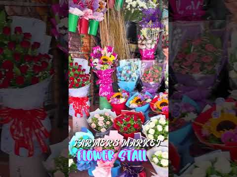 Finding Cheap Flower? Araneta Center 🇵🇭 | 4K Food and Walk Tour | #shorts