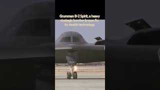 Grumman B-2 Spirit, a heavy strategic bomber known for its stealth technology. #aviation #military