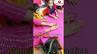 Mastering Pencil Grip | Preschool Writing Skills Activity | Bachpanites in Action ✏️🎉 #PencilGrip