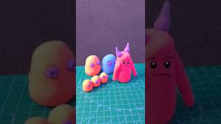 he wants to steal baby#shortsfeed#stopmotion#anime#cartoon#clay#shorts#animationstyle #funny