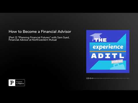 How to Become a Financial Advisor