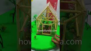 greenhouse farming working project - #shorts - howtofunda - innovative project for exhibition