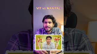📍 VIT vs Manipal – Which is Better? | 60 Second College Comparison 🔥