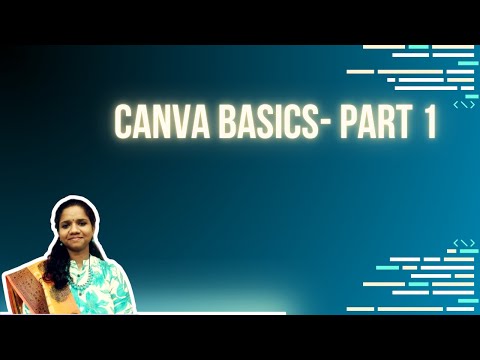 Canva Basics Part 1