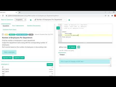 SQL Interview Question - 3 Salesforce- Easy