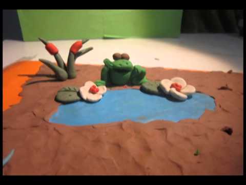 The Frog - stop motion animation