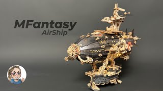 [3D Puzzle] Mfantasy Airship | 3D Wooden Mechanical Puzzle | DIY Engineering Adventure