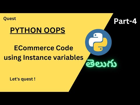 Ecommerce Code | Python | Telugu|Quest.