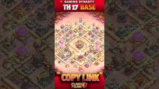 NEW OP TH17 LEGEND Base Links -7 | #shorts #clashofclans #shortsfeed #shortvideo #shortsvideo #short