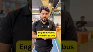 ‼️English Syllabus For All Bank Exams, IBPS PO, IBPS Clerk, SBI PO, SBI Clerk vishal parihar sir