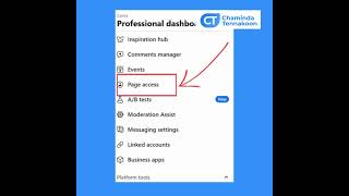 How To Give Access to FB Page