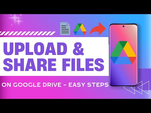 How To Upload Files And Share Link On Google Drive