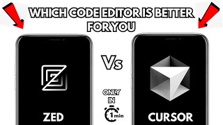 ZED VS CURSOR: WHICH CODE EDITOR IS BETTER FOR YOU IN 2025?