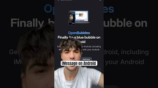 iMessage on Android #apple #samsung #android #techtok #tech